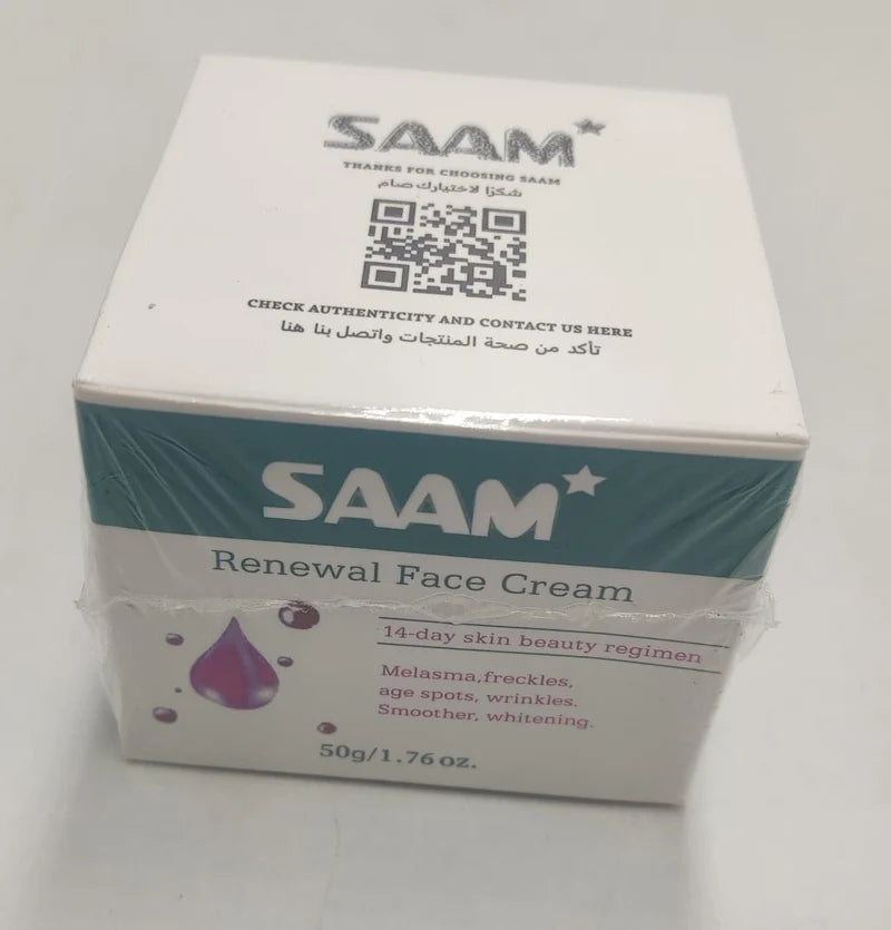 SAAM - Renewal Face Cream (100% Original)