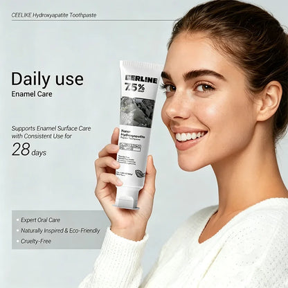 7.5% Nano Hydroxyapatite Fluoride Toothpaste for Teeth Whitening