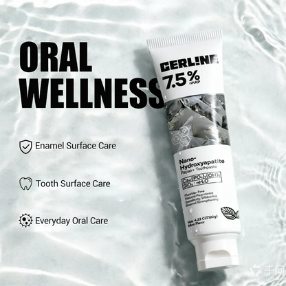 7.5% Nano Hydroxyapatite Fluoride Toothpaste for Teeth Whitening