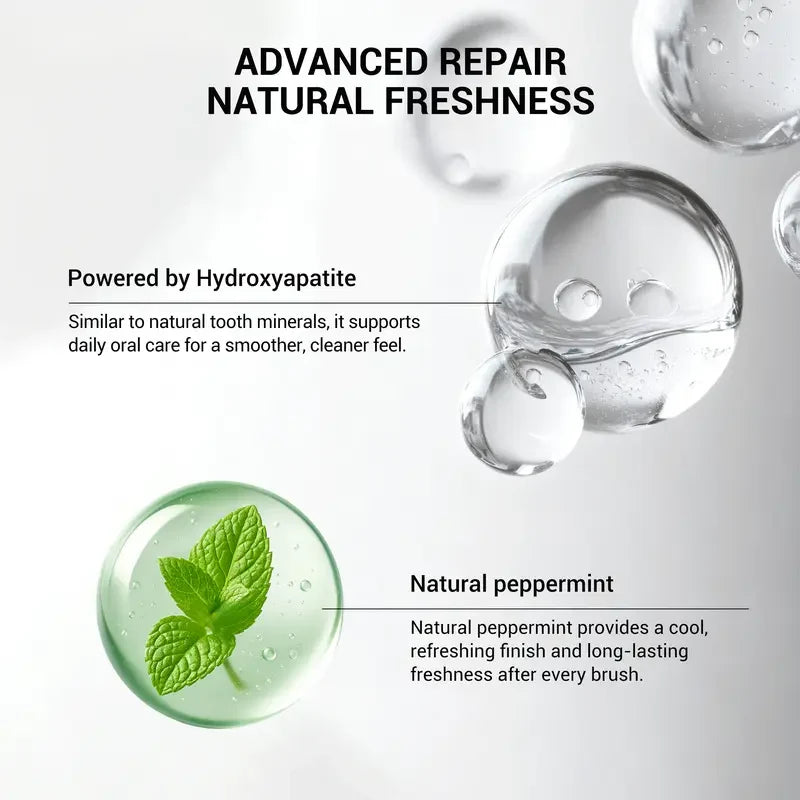 7.5% Nano Hydroxyapatite Fluoride Toothpaste for Teeth Whitening